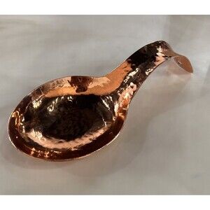 Thirstystone Large Hammered Penny Copper Spoon Rest